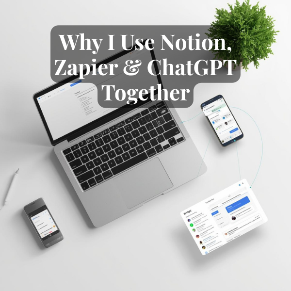 Why I Use Notion, Zapier & ChatGPT Together: A Streamlined Creative Stack
