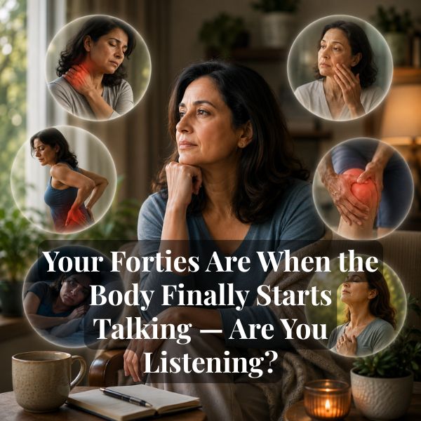 Your Forties Are When the Body Finally Starts Talking — Are You Listening?