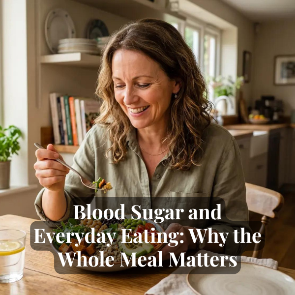 Blood Sugar and Everyday Eating: Why the Whole Meal Matters