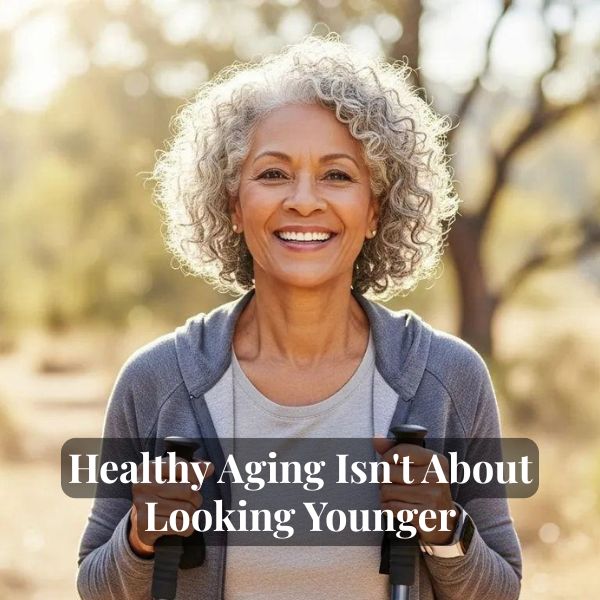 Healthy Aging Isn’t About Looking Younger
